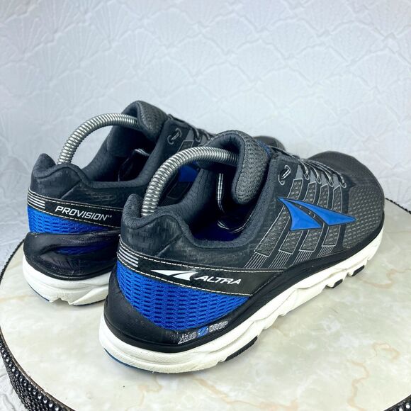 Altra Sneakers Men 8 Charcoal Blue Provision 3 Zero Drop Athletic Running Shoes - Picture 7 of 12